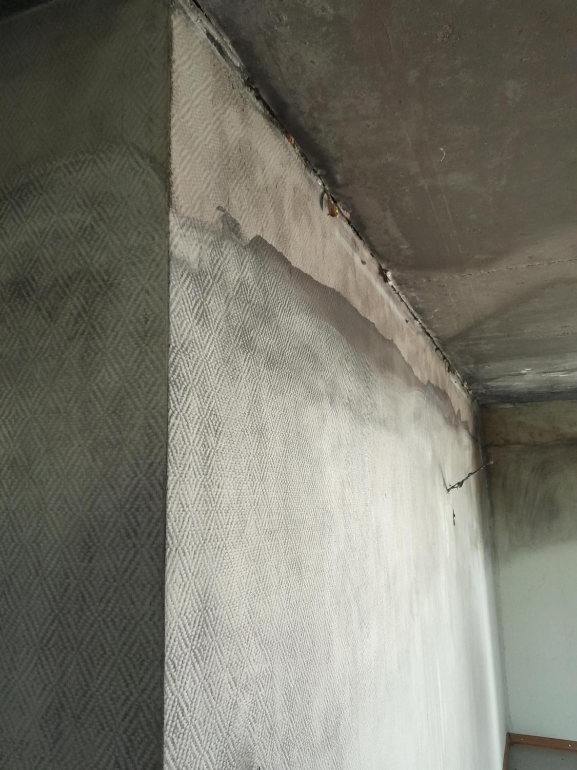 Rußschaden an der Decke